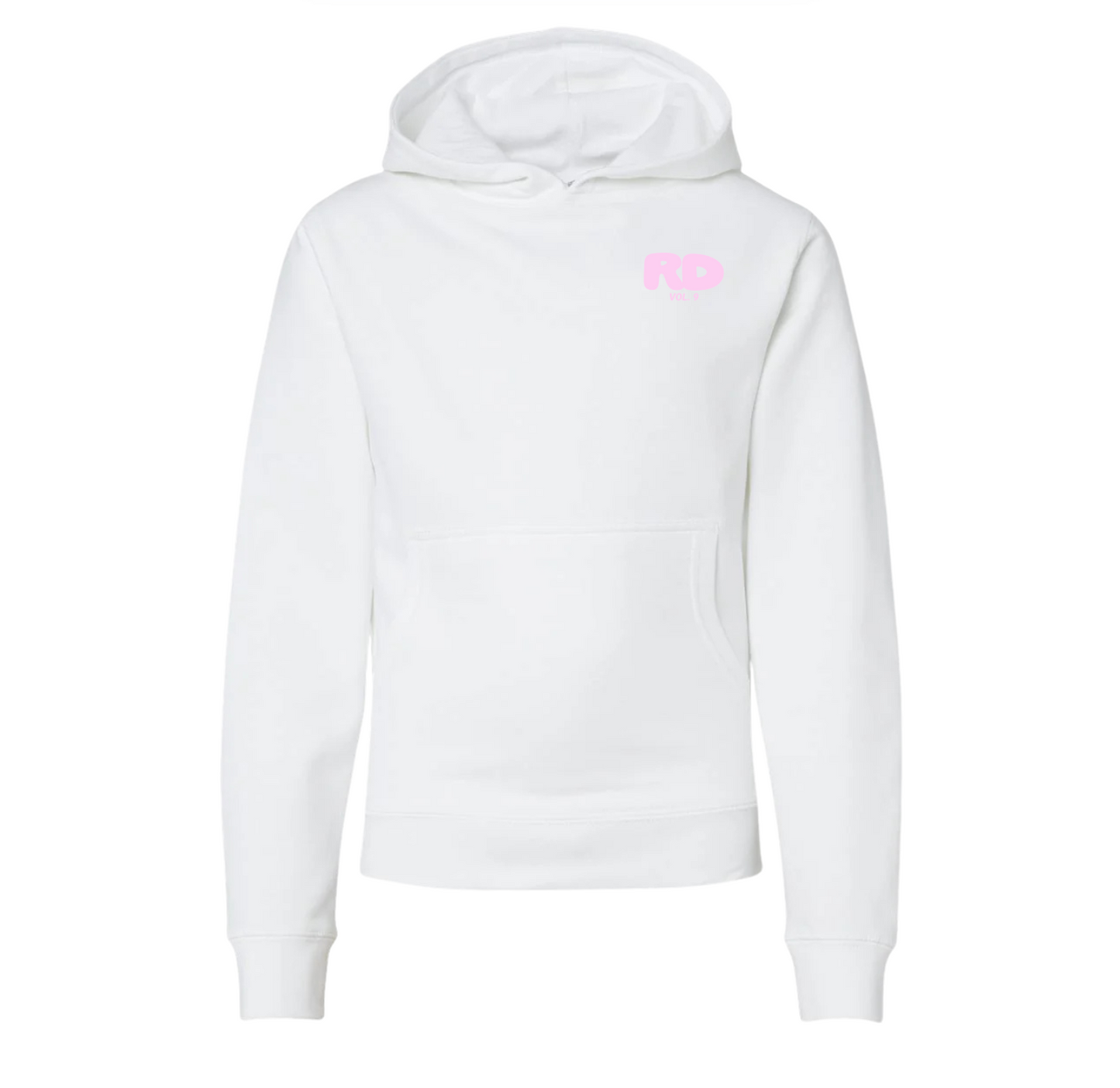 Youth White Fox Hoodie