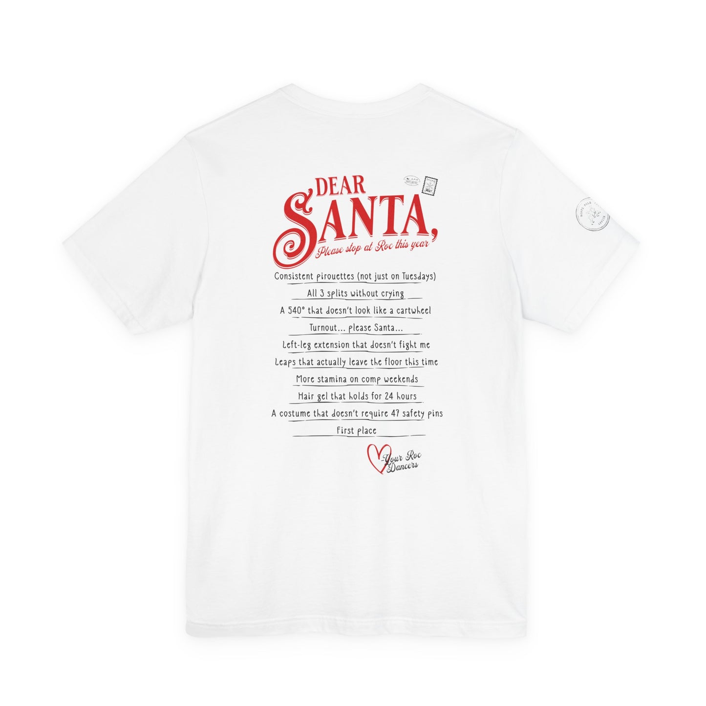 Adult Dear Santa Graphic Tee
