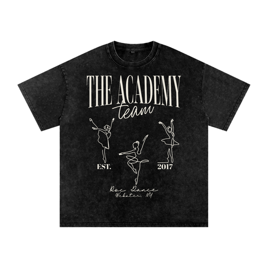 Adult "The Academy Team" Vintage Washed Tee