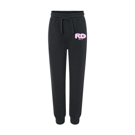 Youth White Fox Joggers