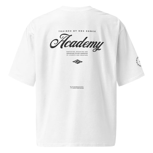 Adult Oversized Vintage Academy Tee